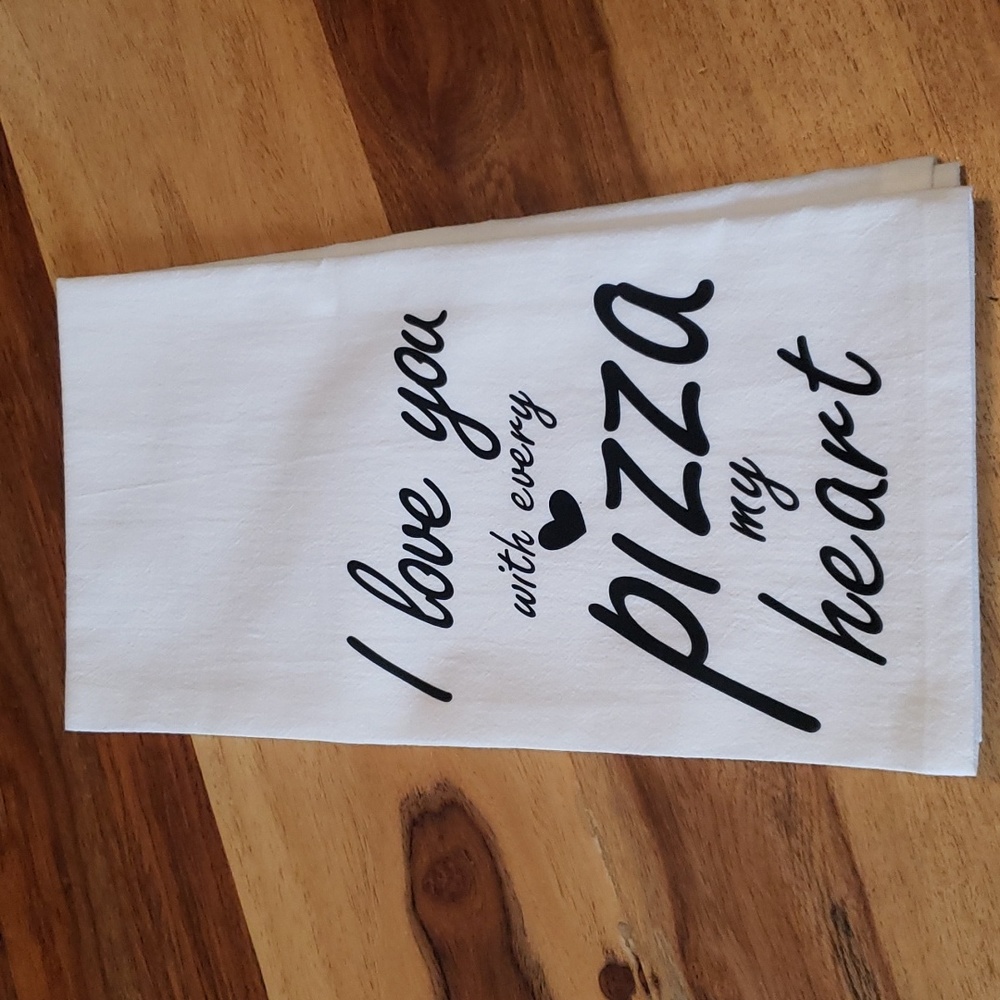 Homemade tea towels